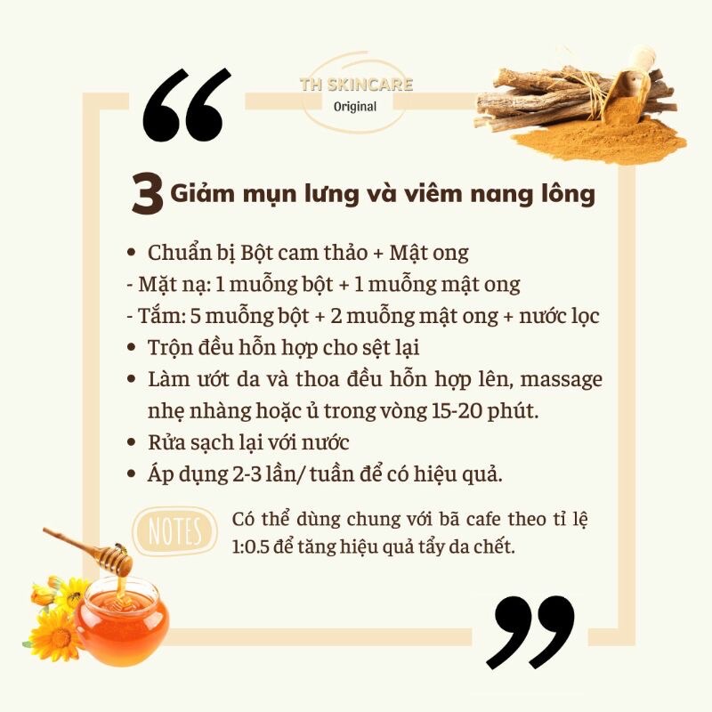 Bột cam thảo nguyên chất hữu cơ [ 500GR ] dưỡng trắng da, trẻ hoá, mờ thâm sạm