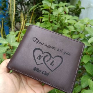 Ví ngang da bò cao cấp