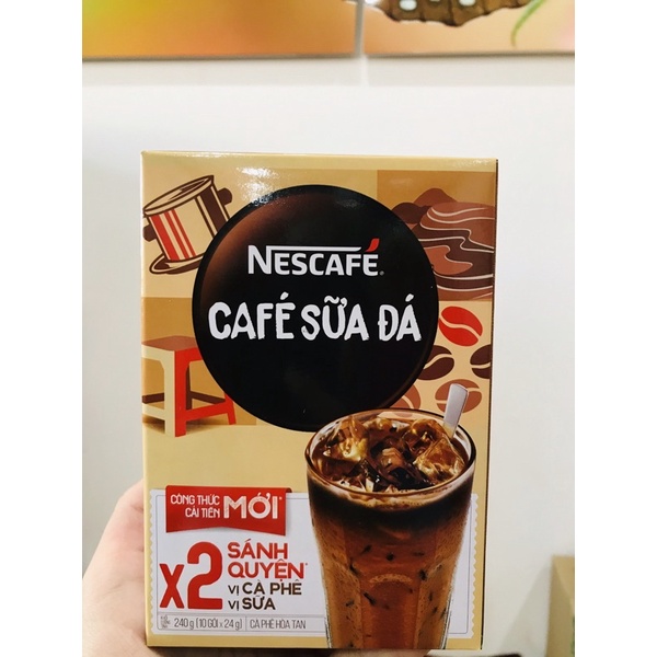Cà phê sữa đá Nescafe