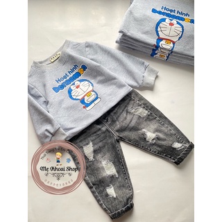 Áo sweater Doraemon cho bé từ 8-19kg