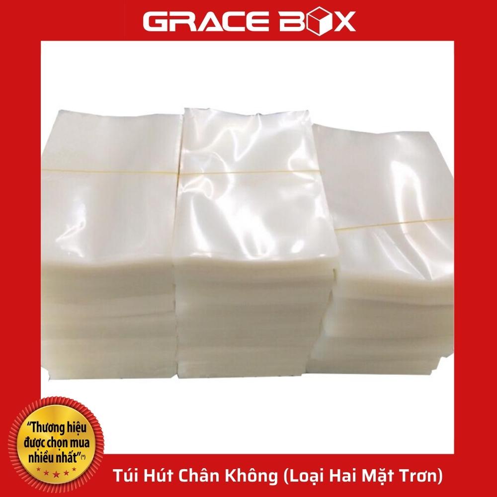 {Giá Sỉ} 1Kg Túi Hút Chân Không Thực Phẩm Hai Mặt Trơn - Siêu Thị Bao Bì Grace Box