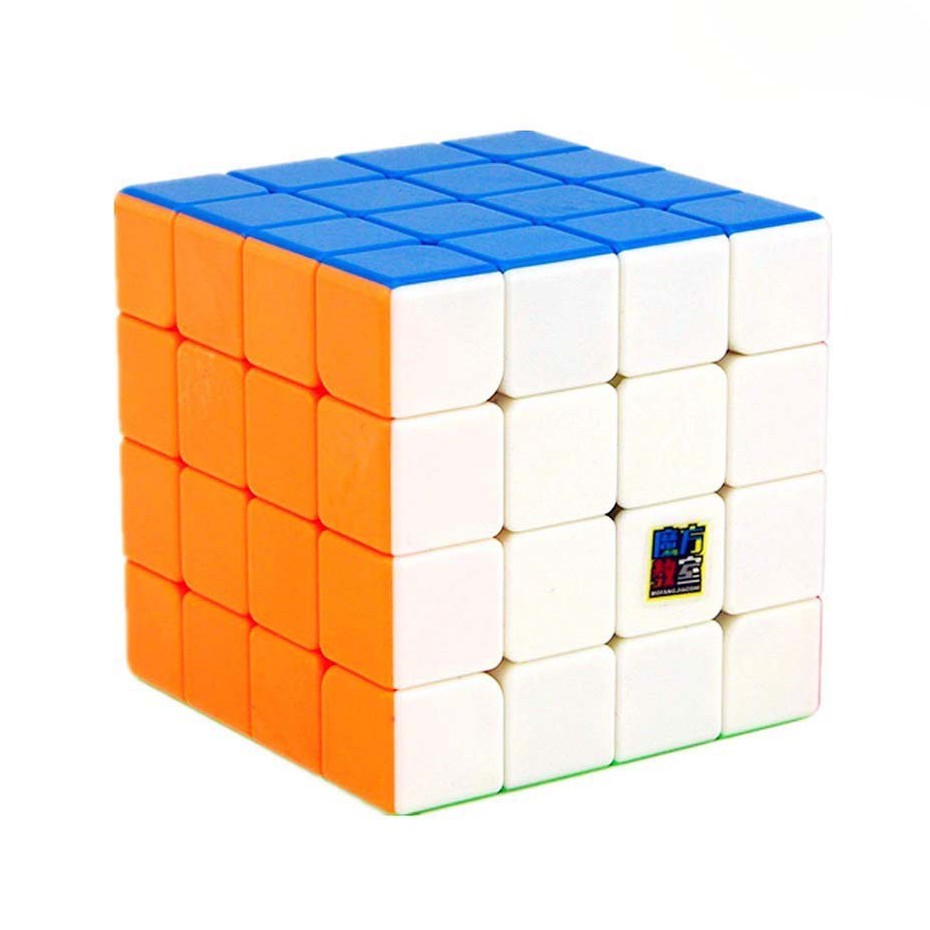 Rubik 4X4 MoYu Meilong stickerless Black 4 tầng khối rubik ma thuật