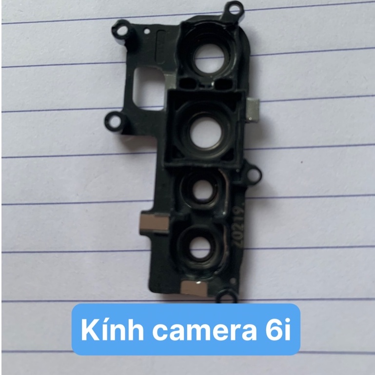 Cụm kính liền vành / Kính rời Camera sau điện thoại realme 6i hàng zin