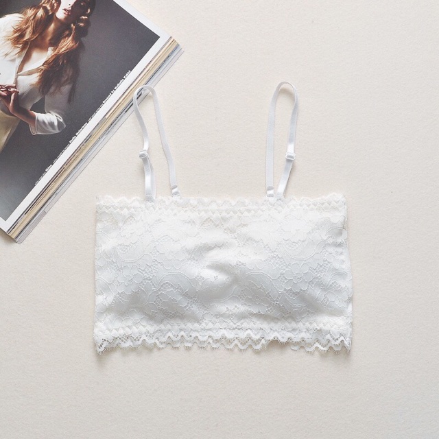 Áo Bra Quây Ren Hoa 688 Cực Hot 2020 ( Tháo Dây Mặc Thành Cúp)