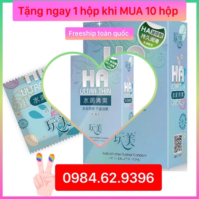 100 chiếc bao cao su Trung Quốc 0.02