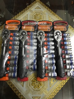 Bộ khẩu 10 chi tiết 1/2" TOP