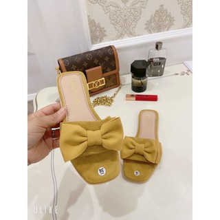 Dép thời trang nữ đính nơ xinh