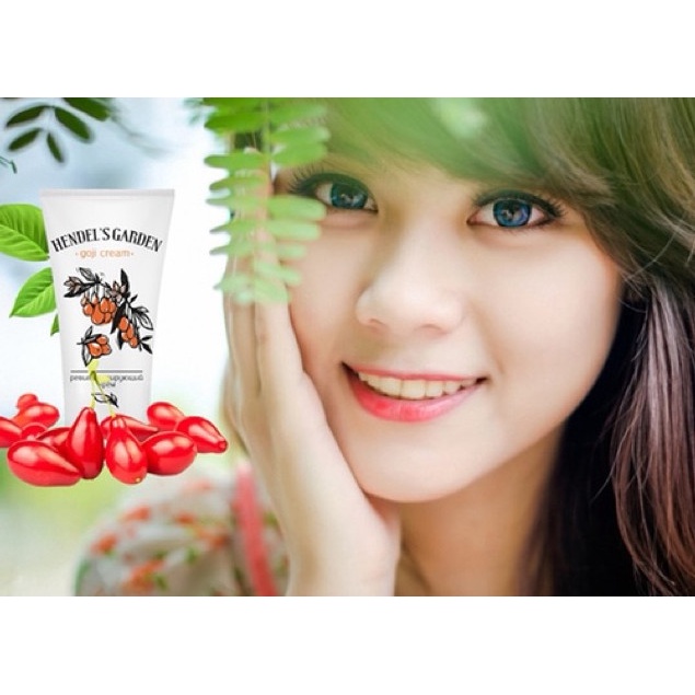 Kem chống lão hóa Goji Hendel’s tái tạo da chống lão hóa giảm nếp nhăn nâng cơ căng da mặt [Tặng máy massage mặt]
