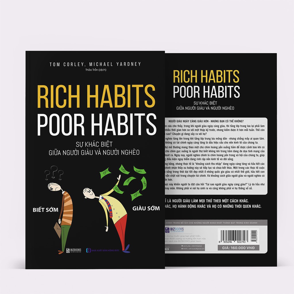 Sách - Rich Harbits, Poor Harbits: Sự Khác Biệt Giữa Người Giàu Và Người Nghèo | BigBuy360 - bigbuy360.vn