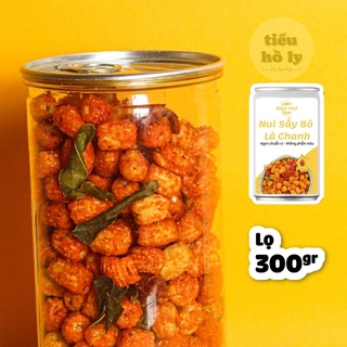 Nui Sấy Khô Bò Lá Chanh -300gr- Giòn rụm đậm vị