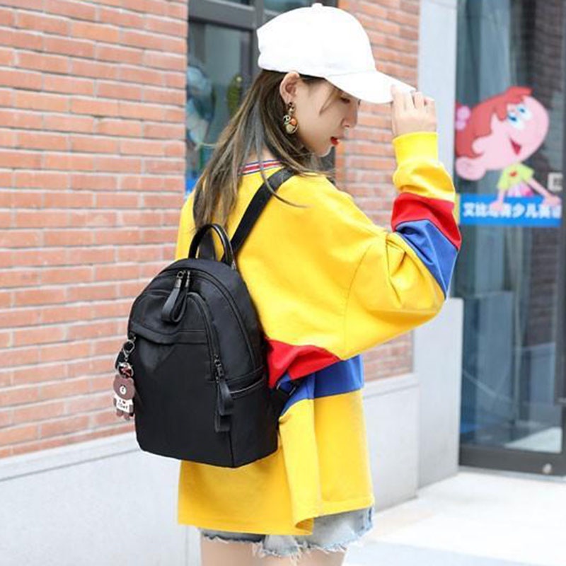 Ba lô IELGY bằng vải oxford thời trang dành cho nữ