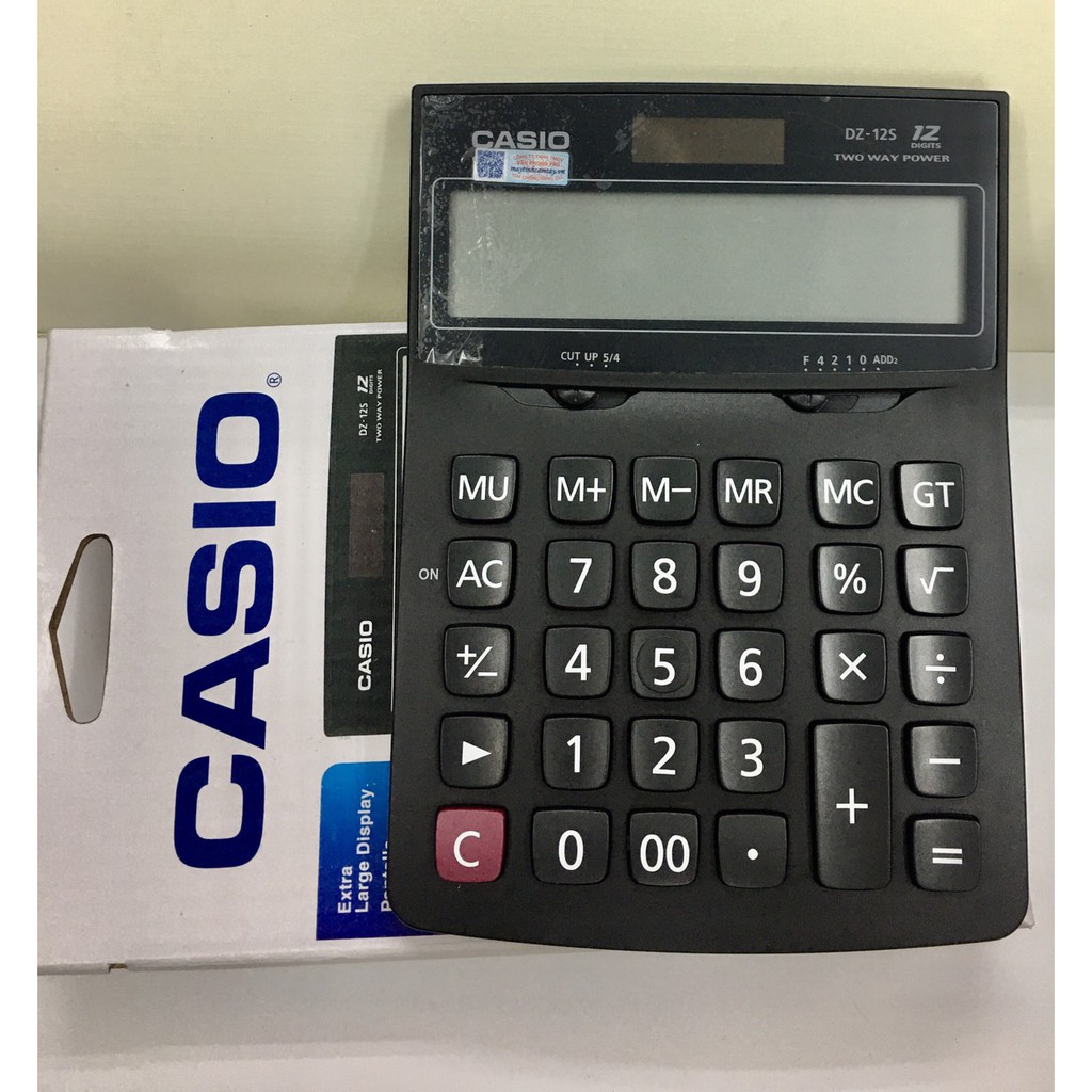 Máy tính Casio DX -12B ( DZ-12S) Calculator- Hàng chính Hãng