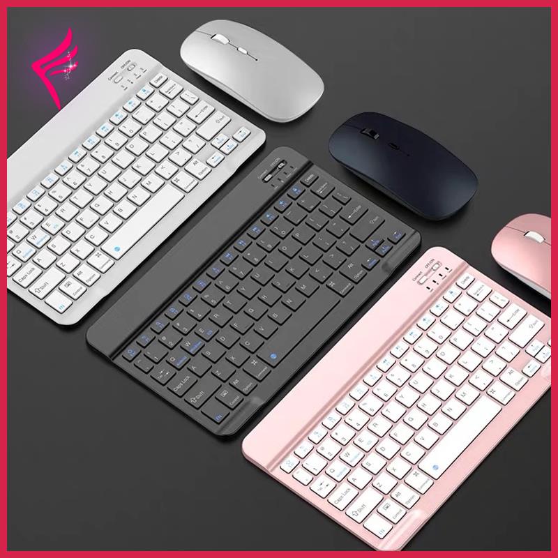 Bàn phím Bluetooth không dây mini cho Ipad Apple Iphone điện thoại / máy tính bảng Android Windows IOS 7"