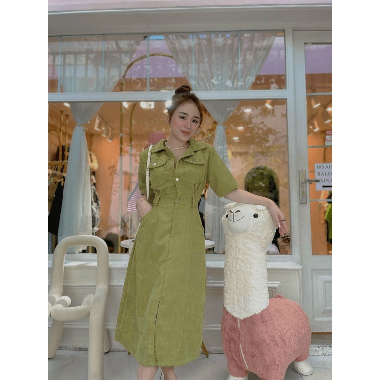 ĐẦM NHUNG TĂM UP thoi trang shop valentina