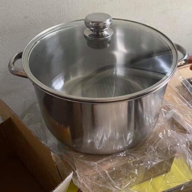 Nồi luộc gà inox loại to