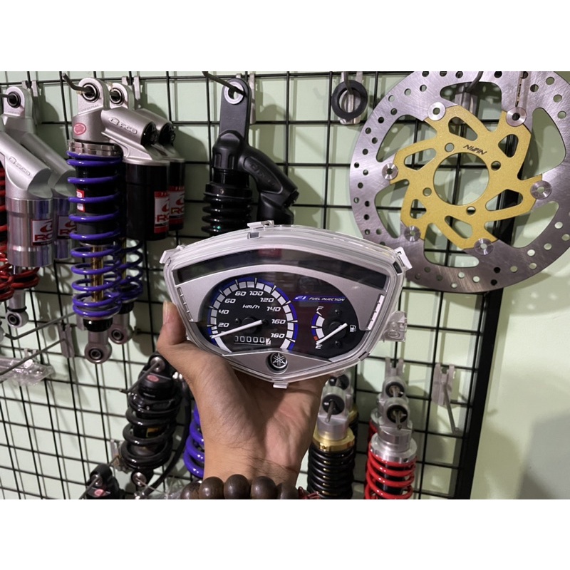 Đồng hồ spark kim trắng chính hãng yamaha tailan