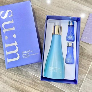 set gel rửa mặt sum37