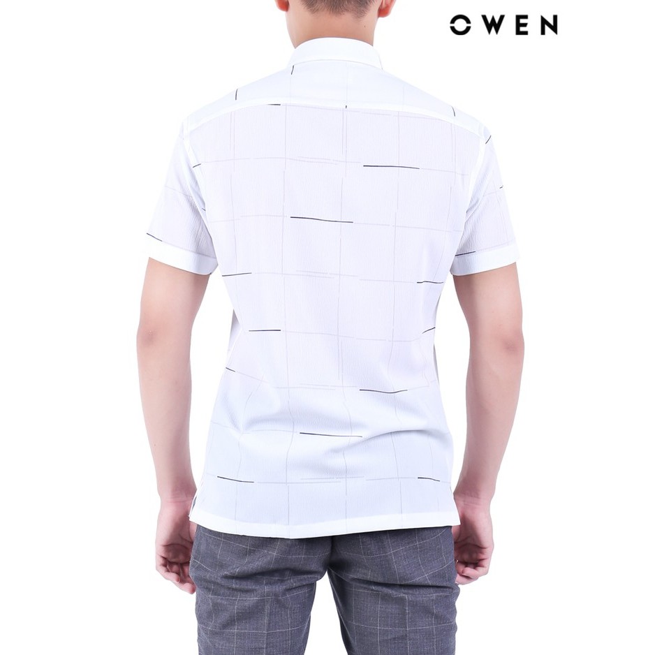Áo sơ mi ngắn tay Owen Bodyfit - BA20785N | BigBuy360 - bigbuy360.vn