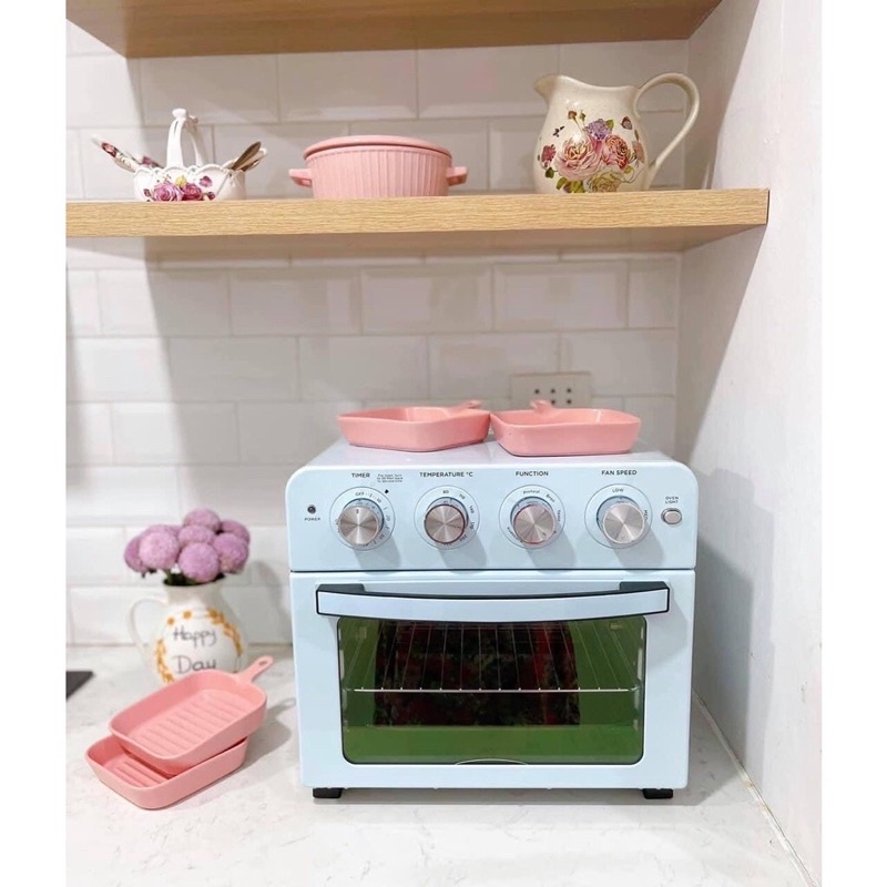 Lò nướng kiêm nồi chiên không dầu tiện lợi UNIE Q37 1700W, dung tích 25L - Hàng chính hãng