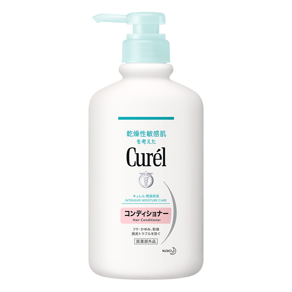 Bộ gội xả cấp ẩm chuyên sâu Curél (Gội 420ml + Xả 420ml)