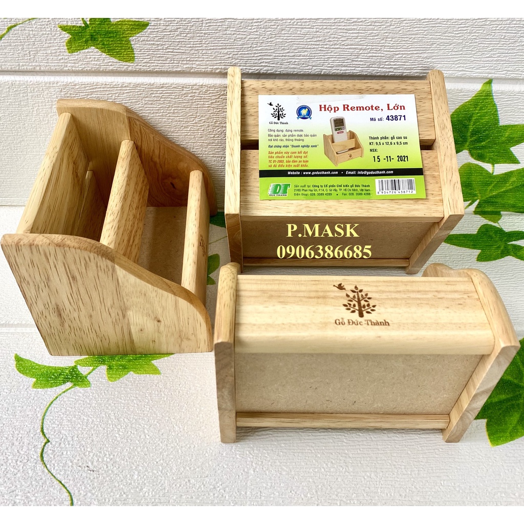 Hộp Đựng Remote Lớn Gỗ Đức Thành 43871