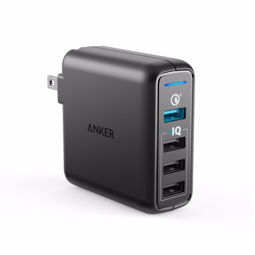 Sạc Anker PowerPort Speed 4 , 43.5w, 4 cổng Quick Charge 3.0 - A2040
