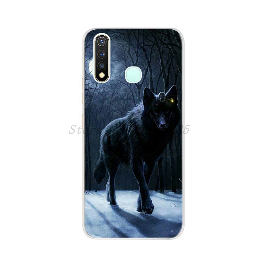 Phone Case Vivo Y19 1915 Soft Casing Cute Animal Cartoon Silicone Back Cover Vivo Y19 VIVOY19 6.53 inch Printed Cases