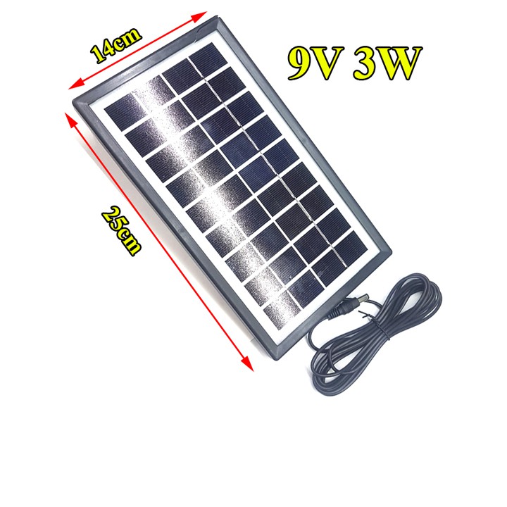 Caka Pin năng lượng mặt trời Solar Panel 9V 3W