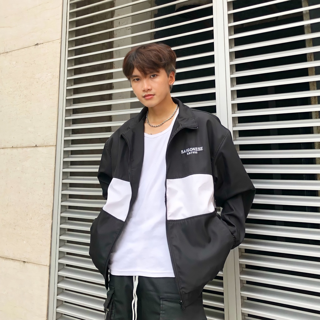 Áo Khoác Unisex SAIGONESE Sport Jacket Form Rộng Nam Nữ / KS01