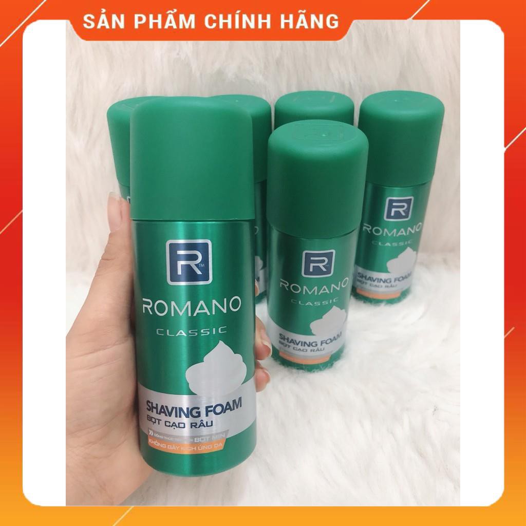 Bọt Cạo Râu Romano Classic (175ml)