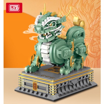 Đồ chơi lắp ráp mô hình Lego kỳ lân , Đồ Chơi Xếp Hình Giáo Dục Trẻ Em Loz 1921 Qilin, dành làm quà tặng,trang trí phòng