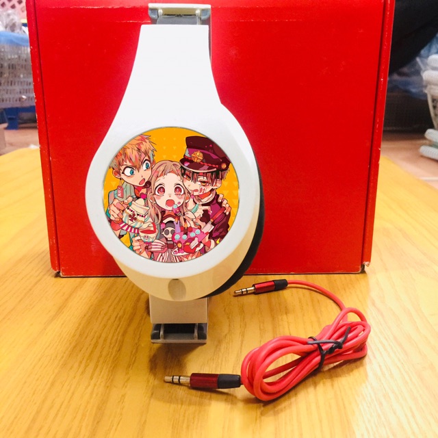 Tai nghe heatphone anime jibaku shounen hanako-kun mẫu ngẫu nhiên