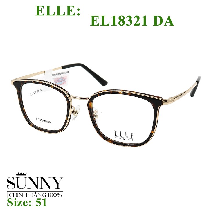 Gọng Kính Nữ Elle EL18321