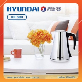 Ấm siêu tốc, ấm siêu tốc hyundai hàn quốc cao cấp hde 5001s 1800w 1.7l.