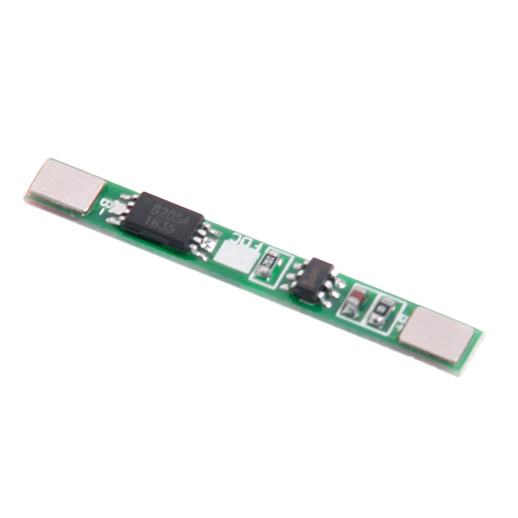 Bo mạch bảo vệ pin Lithium 1S 3.7V 2.5A BMS pcm PCB Li-ion