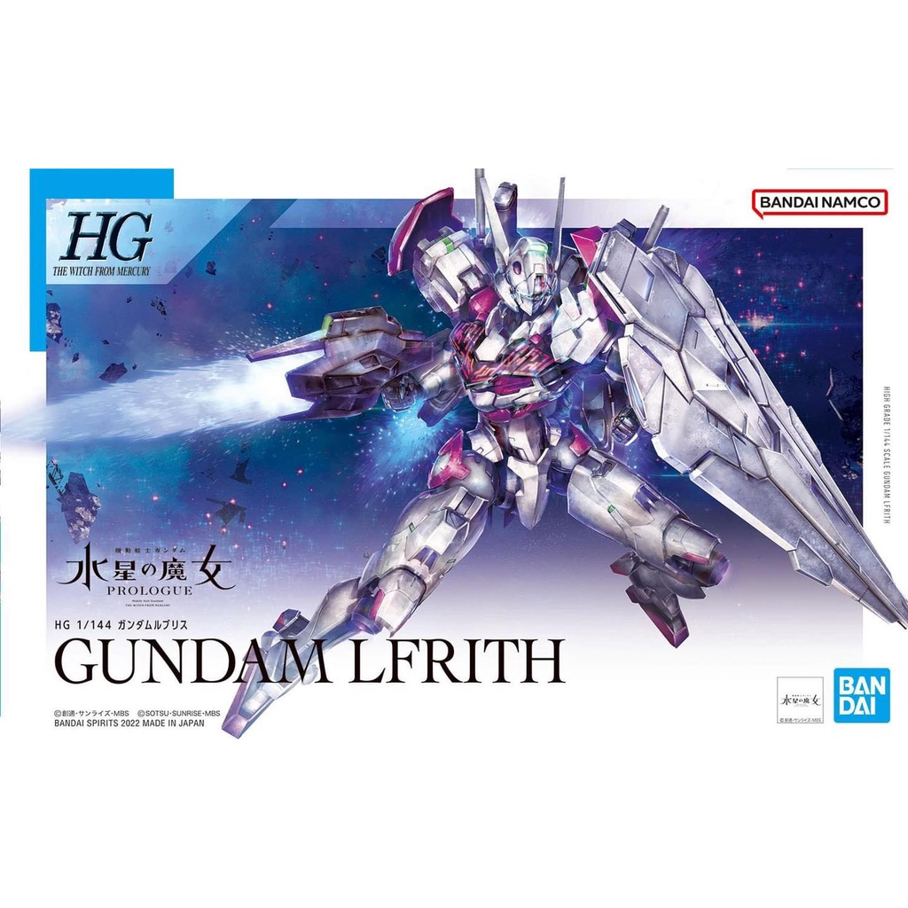 Mô Hình Gundam HG LFRITH Bandai 1/144 [ The Witch Of Mercury ] Đồ Chơi Lắp Ráp Anime Nhật