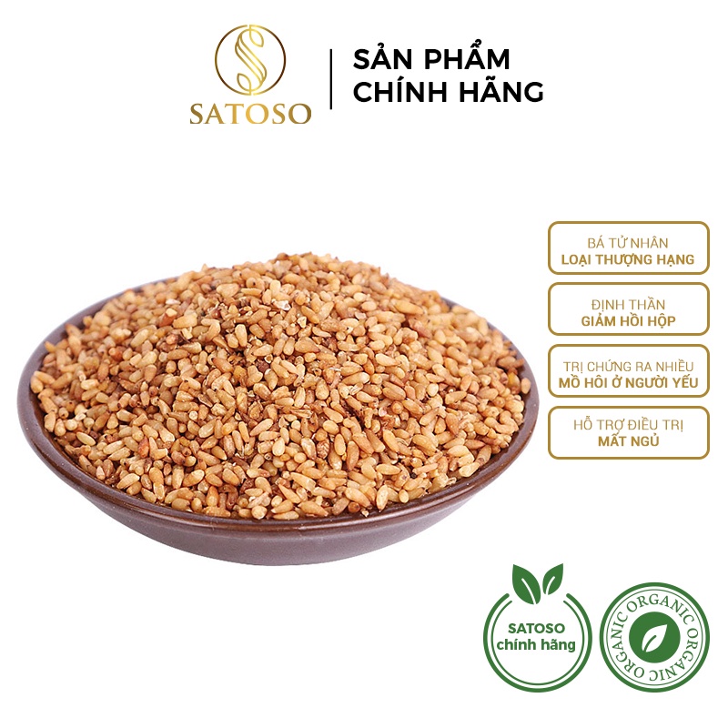Bá tử nhân khô thượng hạng giúp dưỡng tâm, nhuận tràng SATOSO 1kg SA113