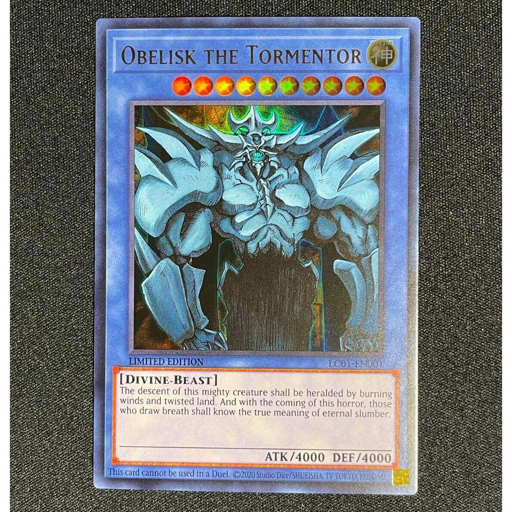 Bài Yugioh - Obelisk The Tormentor LC01 YGLD