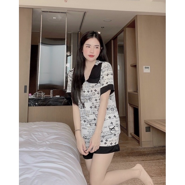 Bộ đồ ngủ nữ, bộ đồ pizama (bộ pijama), pyjama lụa Mango