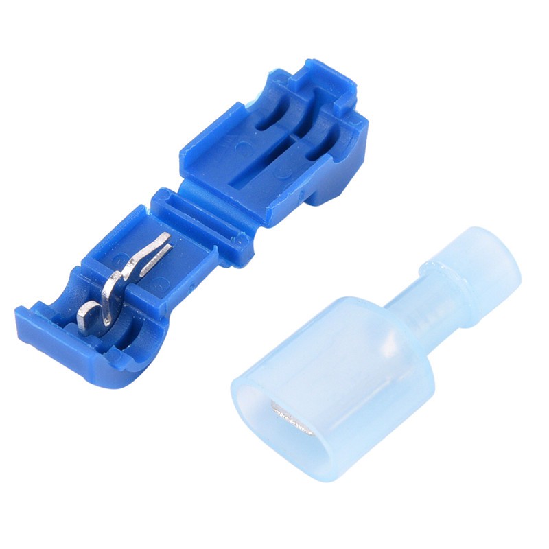 [springeven] Bộ 60 Đầu Nối Dây Điện Cách Điện Nhanh Chữ T-Tap / Female