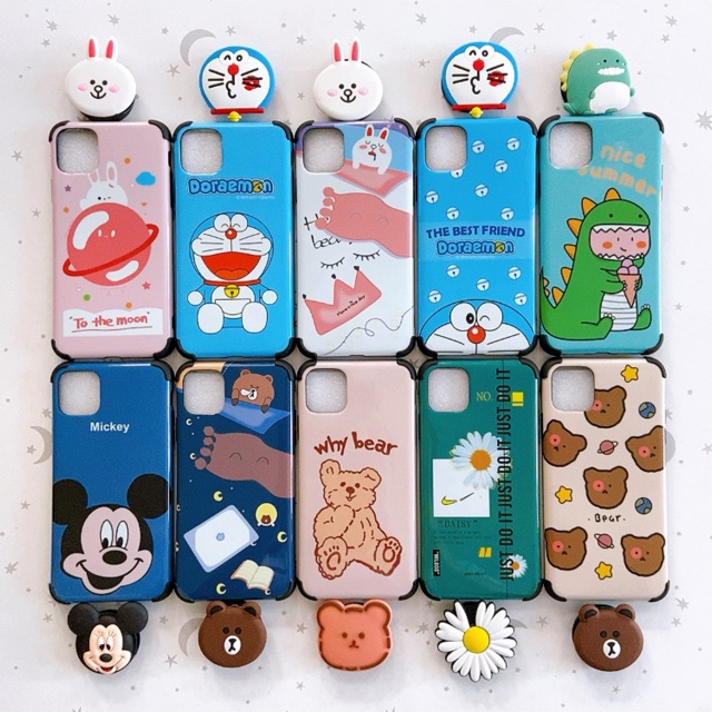 Ốp IDM Hàn Quốc kèm pop Iphone 11 Pro Max