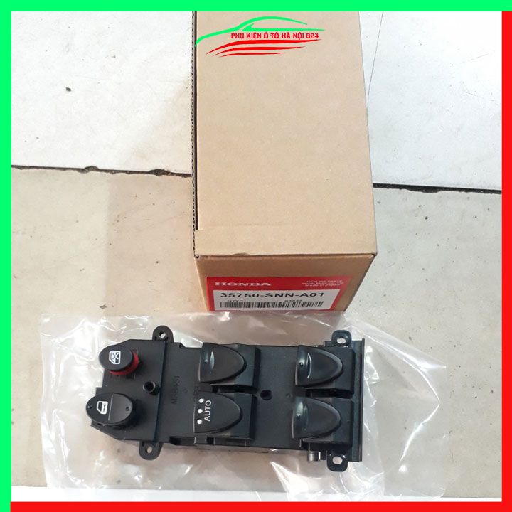 Công tắc kính tổng Civic 2006-2010 mã 35750-SNV-H51 nâng hạ kính lên xuống ô tô