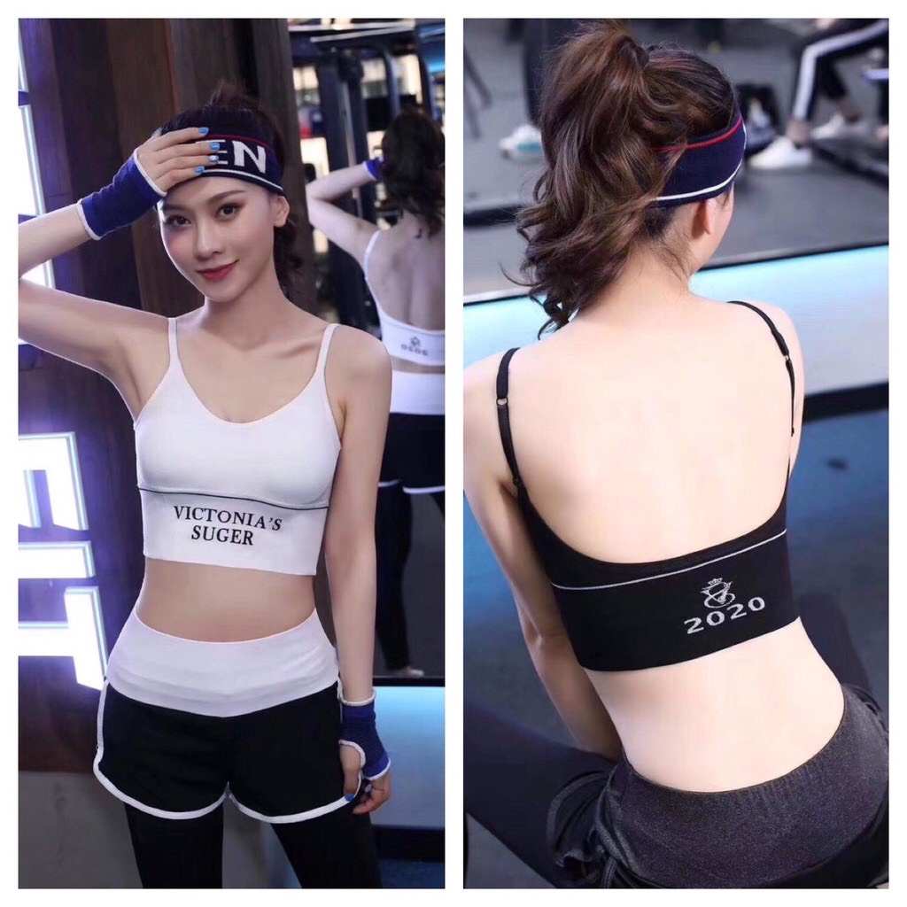 Áo Bra Croptop Sugarr Dáng U Cá Tính