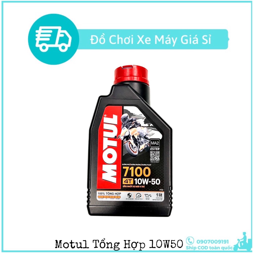 NHỚT MOTUL 7100 10W50 TỔNG HỢP 100%