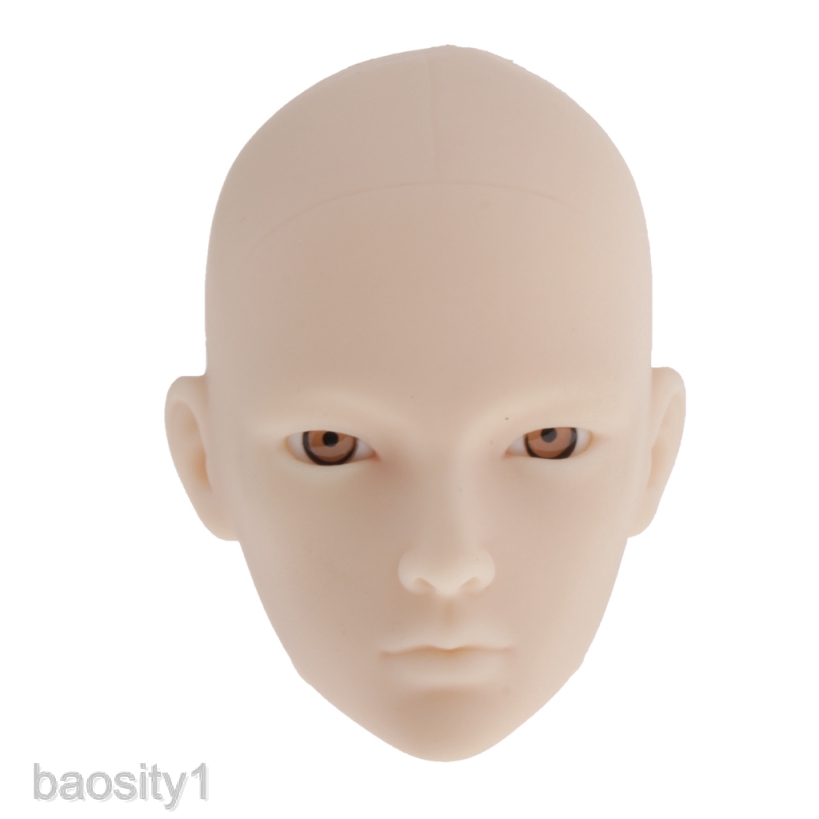 [Baosity1] Đầu Búp Bê Chưa Sơn 1 / 6