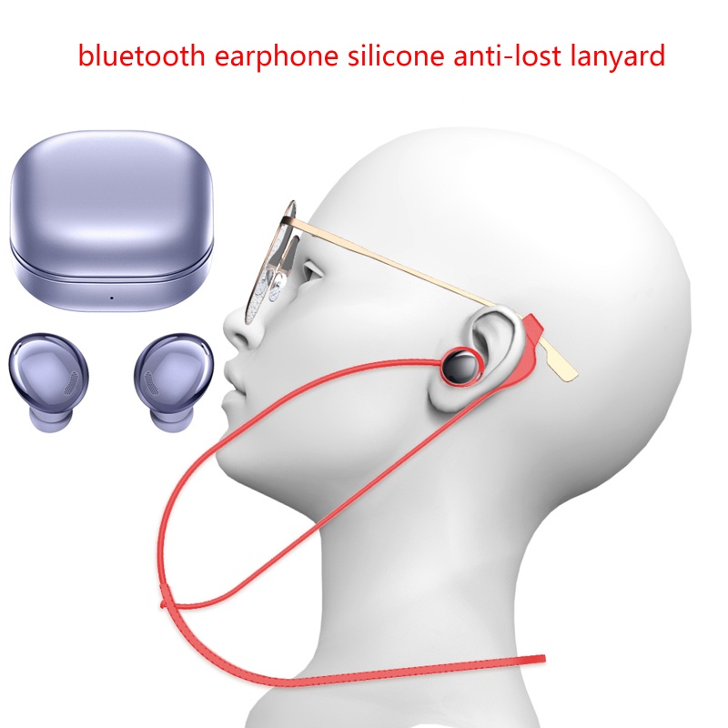 Dây Đeo Cổ Bằng Silicone Chống Thất Lạc Cho Tai Nghe Samsung Galaxy Buds Pro