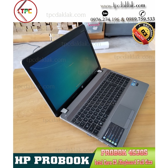 Laptop HP Probook 4530s |Core I5 2540M | RAM 4GB | HDD 320GB | HD Graphics 3000| LCD 15.0 INCH