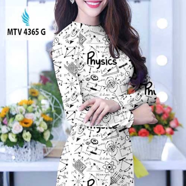 Áo dài môn học Vật lý