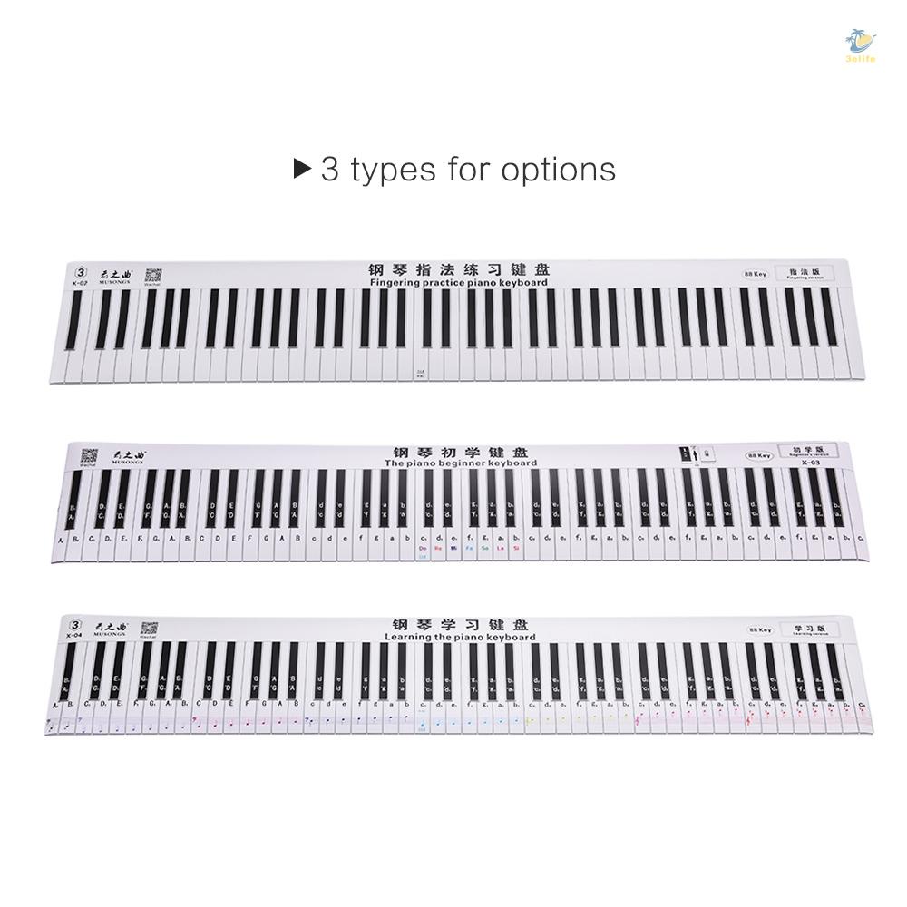 Bảng Hợp Âm Đàn Piano 88 Phím 88 Phím Hỗ Trợ Luyện Tập Chơi Đàn Piano Cho Trẻ Em