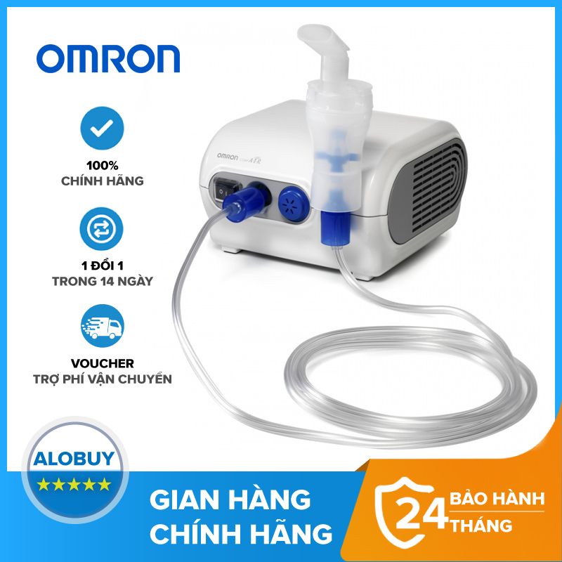 Omron NE C28 máy khí dung xông mũi họng Nhật Bản